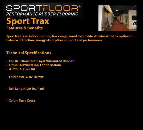 SPORTFLOOR - Sport Trax Features and Benefits / Technical Specifications